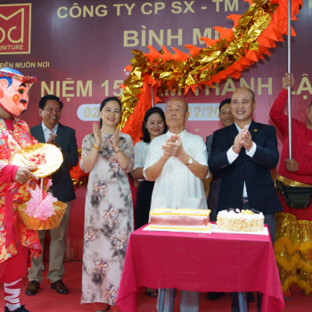 LỄ KỶ NIỆM 15 NĂM THÀNH LẬP CÔNG TY CỔ PHẦN SX - TM THIẾT KẾ BÌNH MINH
